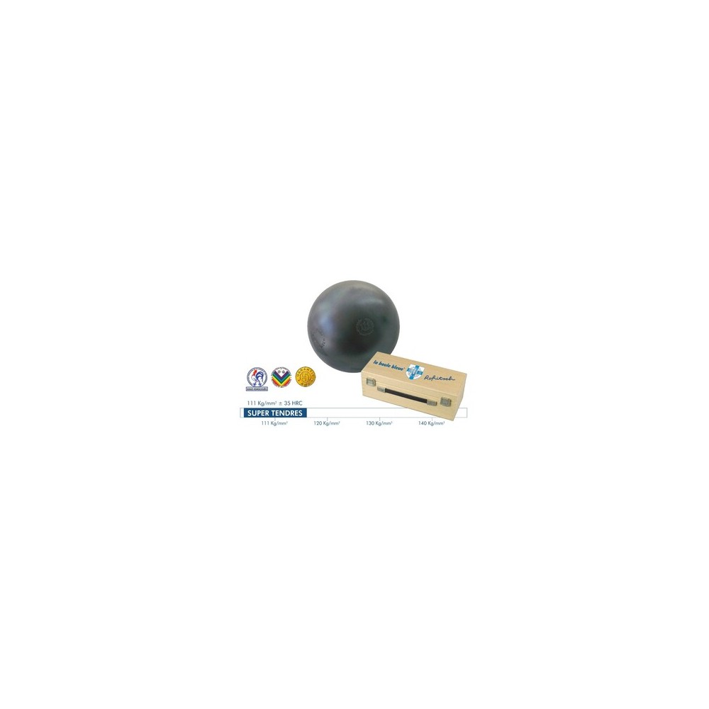 La Boule Bleue Prestige inox 111 collector ball of stainless steel