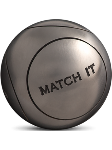 Obut Match 115 IT Strea 1 Bola de petanca de acero inoxidable